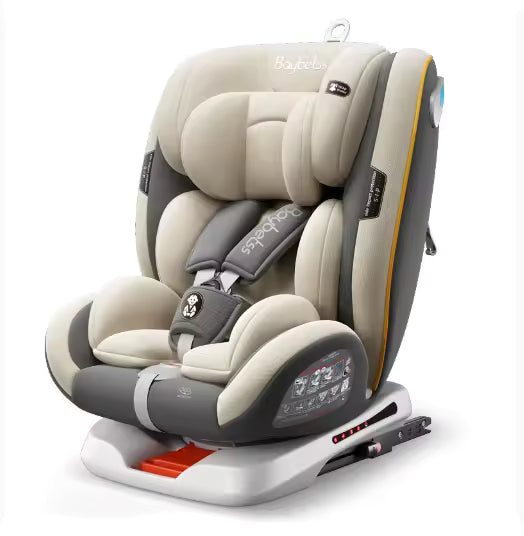 CE Certified 360 Degree Rotating Baby Car Seat 0-12 Years Group 0+1+2+3 HDPE Convertible Child Safety Seat 36KG
