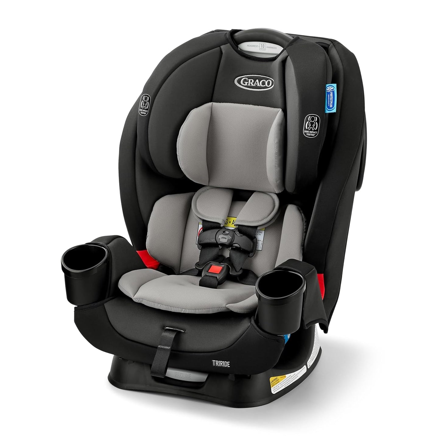 3-in-1 Reclining Car Seat, Kipling - Rear & Forward Facing Car Seat, Highback Booster, Adjustable Headrest